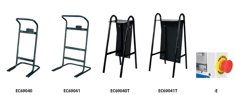 ELETTROCANALI SRL - ETNEC69040 SUPPORTO METALLICO 290X650X390 X 8 MOD