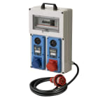 ELETTROCANALI - ETNEC6904529 QUADRO ASC 2 IVCBF 2P+T-3P+T 16/32A IP65