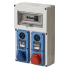 ELETTROCANALI SRL - ETNEC6904569 QUADRO DBO 2 IVCBF 2P+T-3P+T 16/32A IP65