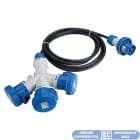 ELETTROCANALI - ETNEC690714-20 MOLTIPLICATORE 3+SPINA IP67 220V2P+T16A2