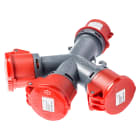 ELETTROCANALI SRL - ETNEC690783 Moltiplicatore 3 uscite IP44 380V 3P+N+T