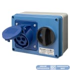 ELETTROCANALI SRL - ETNEC690961 PRESA IOSBF CON FONDO IP44 380V 3P+T 32A
