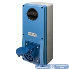 ELETTROCANALI - ETNEC6909241 PRESA IVSBF CON FONDO IP44 380V 3P+T 16A