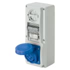 ELETTROCANALI - ETNEC6909041F PRESA IVCBF CON FONDO IP44 220V 2P+T 16A