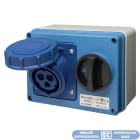 ELETTROCANALI - ETNEC692971 PRESA IOSBF CON FONDO IP65 220V 3P+T 32A