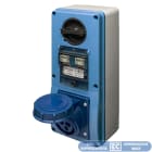 ELETTROCANALI - ETNEC6925941F PRESA IVCBF CON FONDO IP65 220V 3P+T 63A