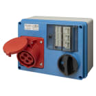 ELETTROCANALI - ETNEC690921F PRESA IOCBF CON FONDO IP44 380V 3P+T 16A