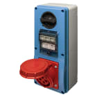ELETTROCANALI - ETNEC6909341F PRESA IVCBF CON FONDO IP65 380V 3P+T 16A