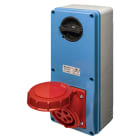 ELETTROCANALI - ETNEC6909541 PRESA IVSBF CON FONDO IP65 380V 3P+N+T16