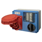ELETTROCANALI - ETNEC690991F PRESA IOCBF CON FONDO IP65 380V3P+N+T32A