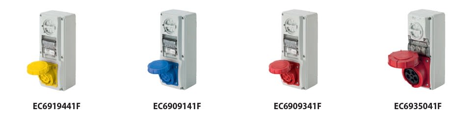 ELETTROCANALI SRL - ETNEC6909041F PRESA IVCBF CON FONDO IP44 220V 2P+T 16A