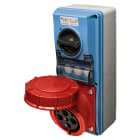 ELETTROCANALI SRL - ETNEC6935041 Presa IVSBF con fondo IP65 380V 3P+T 63A