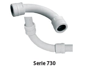 ELETTROCANALI SRL - ETNEC73032 RACCORDO CURVO 90 TUBO TUBO IP67 32