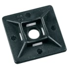ELETTROCANALI - ETNEC84036 BASE BIDIREZIONALE ADESIVA 19X19 MM NERA
