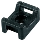 ELETTROCANALI SRL - ETNEC86090 SUPPORTO A VITE X FASCETTE 22X16 MM NERO