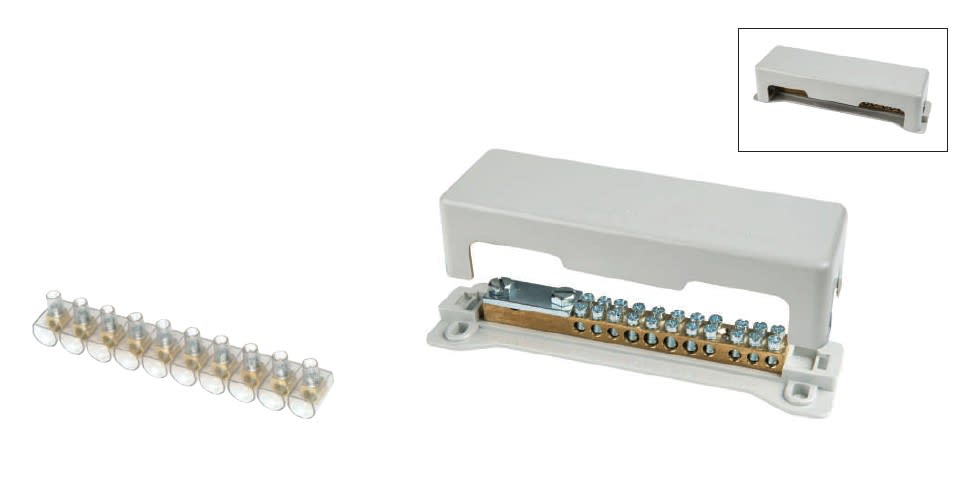 ELETTROCANALI SRL - ETNEC890014 MORSETTO UNIPOLARE 10 MMQ - STECCA DA 10