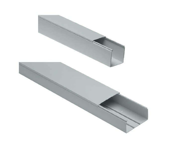 ELETTROCANALI SRL - ETNECCPH6080 CANALE PORTACAVI HF DIM. 60X80 GRIGIO 70