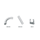 ELETTROCANALI SRL - ETNECCRS50H CURVA 90 RAGGIO STRETTO 50 - HF