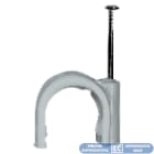 ELETTROCANALI SRL - ETNECGT25GW50 Graffetta tonda grigia +chiodo d. 25/26-