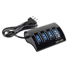 ELETTROCANALI SRL - ETNECK11310N Multipresa da scrivania 4posti biv+SCHUK