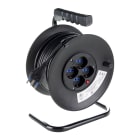 ELETTROCANALI SRL - ETNECK22105 AVVOLGICAVO CIV. 4 SCHUK/BIV. 25MT CAV.M