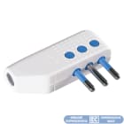 ELETTROCANALI SRL - ETNECK33317 SPINA NERA SALVASPAZIO ORIENTABILE 16A