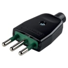 ELETTROCANALI - ETNECK33611 SPINA NERA 10A 2P+T