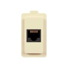 ELETTROCANALI SRL - ETNECL2584 PRESA TEL.RJ11-RJ12 AUTOCRIMP.TONDO