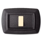 ELETTROCANALI SRL - ETNECL2591V-GN PLACCA TONDO 1 MOD.VULC. GRIGIO NOTTE