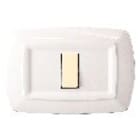 ELETTROCANALI - ETNECL2591WH PLACCA TONDO 1 MODULO BIANCO