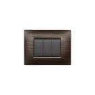 ELETTROCANALI SRL - ETNECL2883WG PLACCA MYLIFE Q 3 MODULI WENG