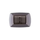 ELETTROCANALI - ETNECL2983V-GC PLACCA MYLIFE 3 MOD.VULC.GRIGIO CHIARO