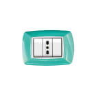 ELETTROCANALI SRL - ETNECL2983VA PLACCA MYLIFE 3 MOD.VERDE ACQUA