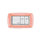 ELETTROCANALI SRL - ETNECL2984PO PLACCA MYLIFE 4 MOD.ARANCIO PASTELLO