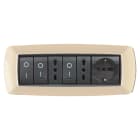 ELETTROCANALI - ETNECL2987A PLACCA MYLIFE 7 MODULI AVORIO