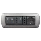 ELETTROCANALI SRL - ETNECL2987AS PLACCA MYLIFE 7 MOD.ACCIAIO SATINATO