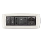 ELETTROCANALI - ETNECL2987WH PLACCA MYLIFE 7 MODULI BIANCO
