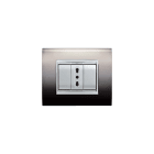 ELETTROCANALI SRL - ETNECL3083MBS PLACCA NEWPRESTIGE 3 MOD.METAL BLACK SAT