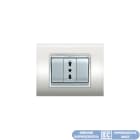 ELETTROCANALI SRL - ETNECL3084WH PLACCA NEWPRESTIGE 4 MODULI BIANCO