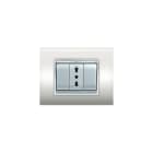 ELETTROCANALI SRL - ETNECL3083WH PLACCA NEWPRESTIGE 3 MODULI BIANCO