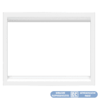 ELETTROCANALI - ETNECL3981-4WH ADAT. PLACCHE NEWPRESTIGE 4MOD.BIANCO