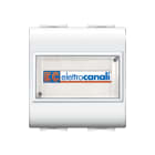 ELETTROCANALI - ETNECL4025WH PULSANTE PORTANOME MYLIFE 1P/NO BI.