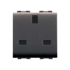 ELETTROCANALI - ETNECL4041 PRESA INGLESE SIC.MYLIFE 2P+T13A