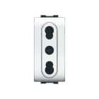 ELETTROCANALI SRL - ETNECL4045WH PRESA ITA.BIV.SIC.MYLIFE 2P+T10/16A BI.