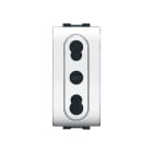 ELETTROCANALI SRL - ETNECL4045WH PRESA ITA.BIV.SIC.MYLIFE 2P+T10/16A BI.