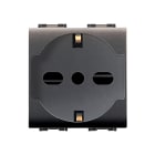 ELETTROCANALI SRL - ETNECL4050 PRESA ITA/TED TRIV.SIC.MYLIFE2P+T10/16A