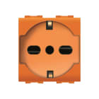 ELETTROCANALI SRL - ETNECL4050AR PRESA ITA/TED TRIV.SIC.MYLIFE2P+T10/16A