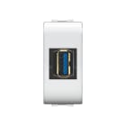 ELETTROCANALI - ETNECL4089WH PRESA USB MYLIFE AGGANCIO KEYSTONE BI