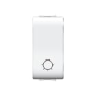 ELETTROCANALI - ETNECL409010WH COPRITASTO PULS.MYLIFE SIMBOLO LUCE BI