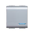 ELETTROCANALI - ETNECL409014TEC COPRITASTO DOPPIO ILLUM.MYLIFE TEC
